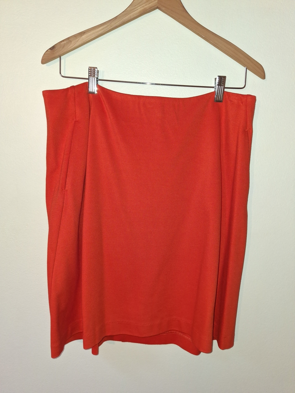 CAbi Vibrant Red Pencil Skirt